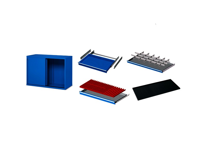 componenti armadi con porte e cassetti prof 750 e 785 mm